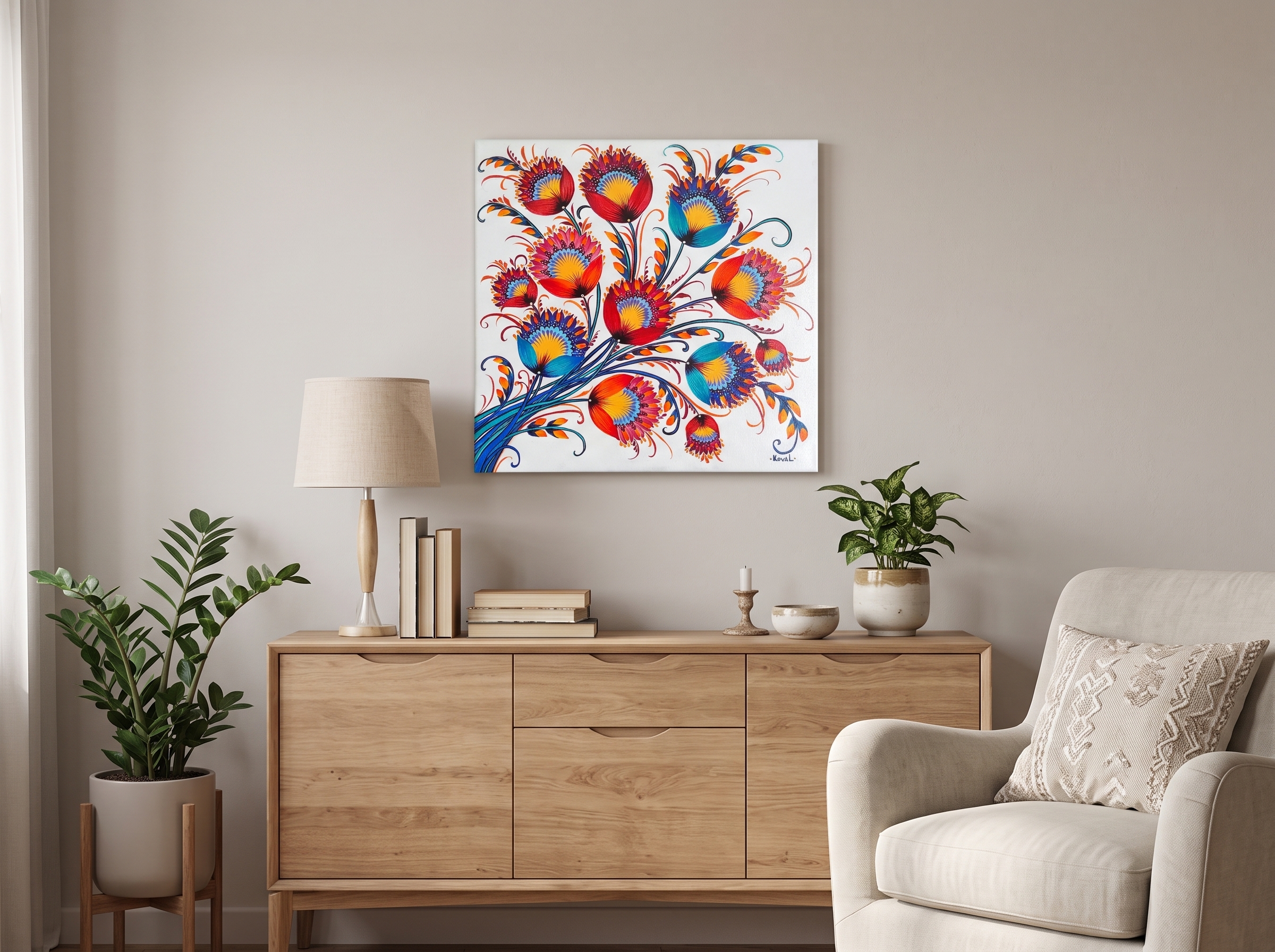 colorful-symphony-acrylic-painting-koval-art