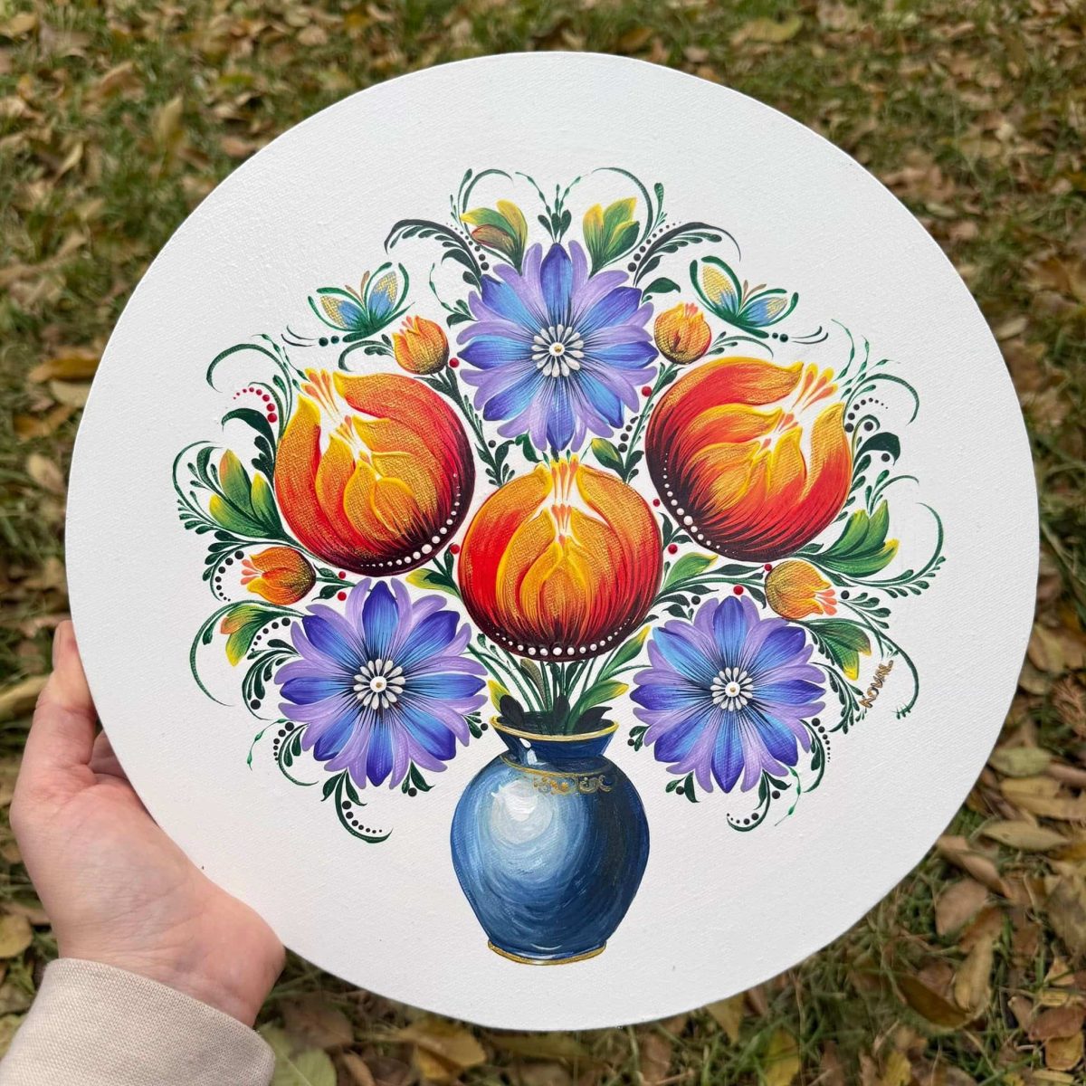 Still Bloom — painting by Olena Koval